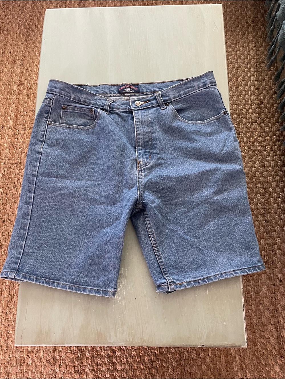 Architect Classic Men's Denim Shorts - Blue Size 34